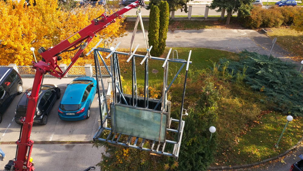 Nemzeti Levéltár daruzás