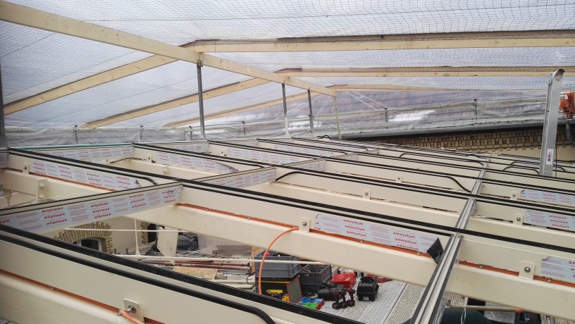 Üvegtető másodlagos szerkezet